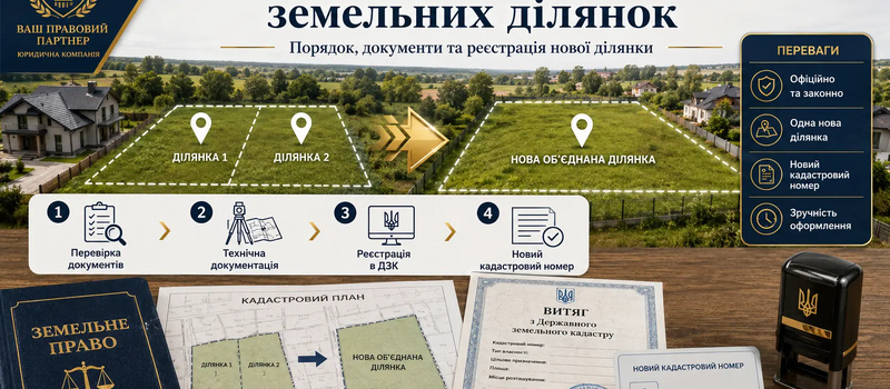 Процедура объединения земельных участков: как правильно оформить документы
